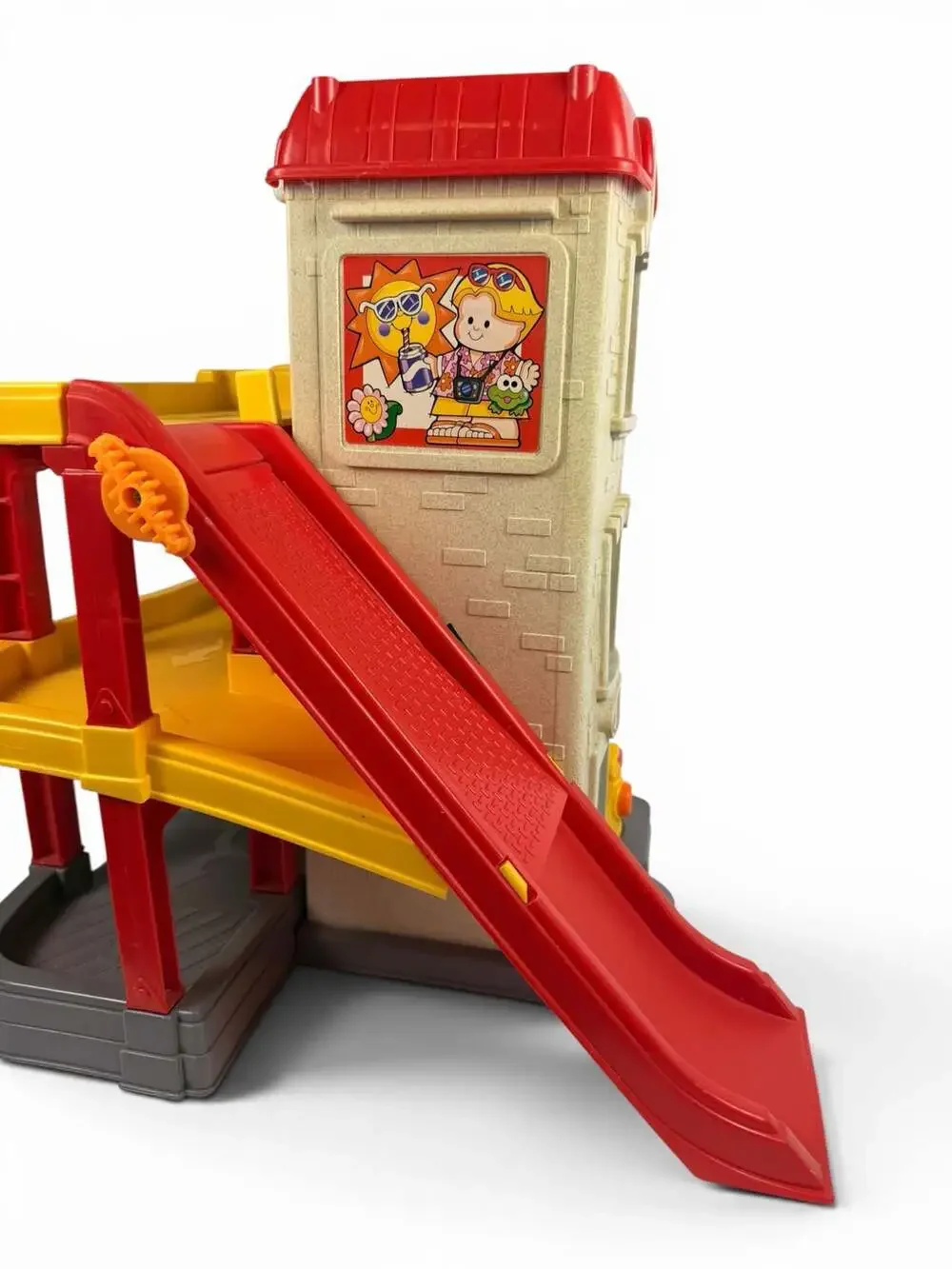 Fisher-Price Little People Wheelies Stand 'n Play Rampway Garage